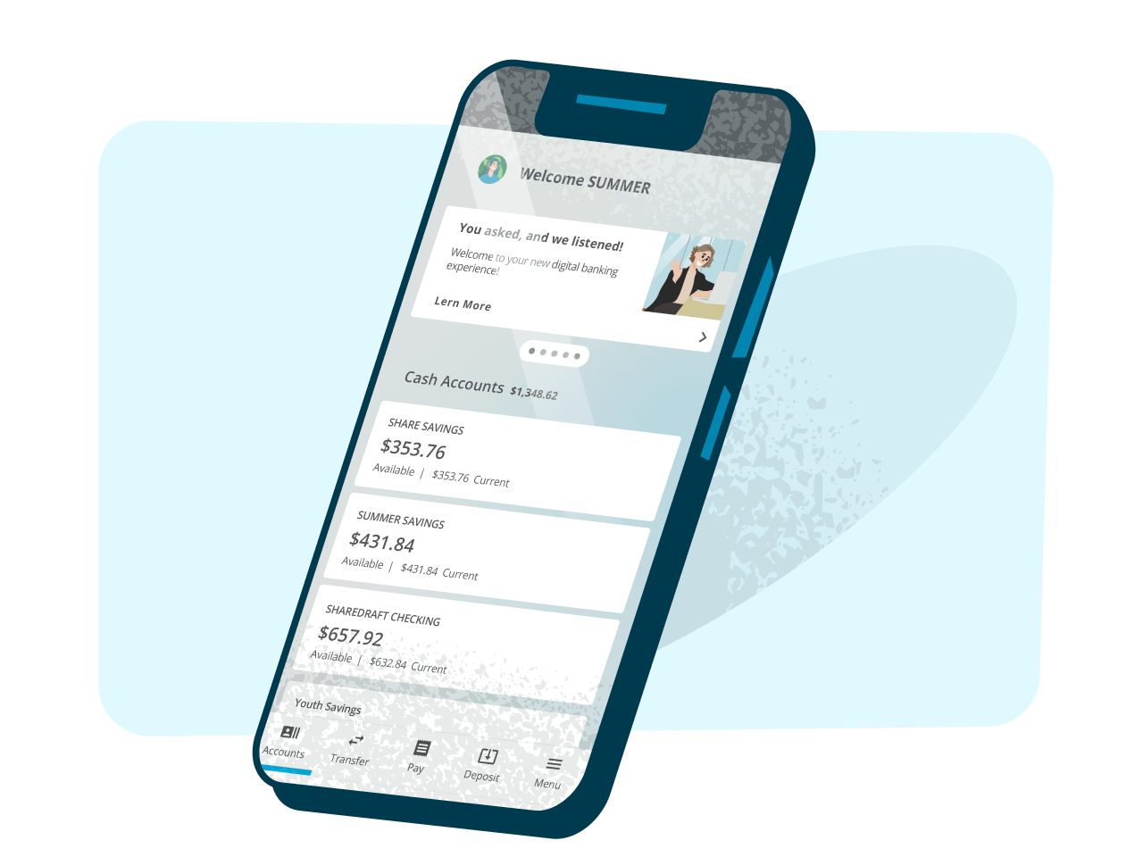 Addition Financial mobile app