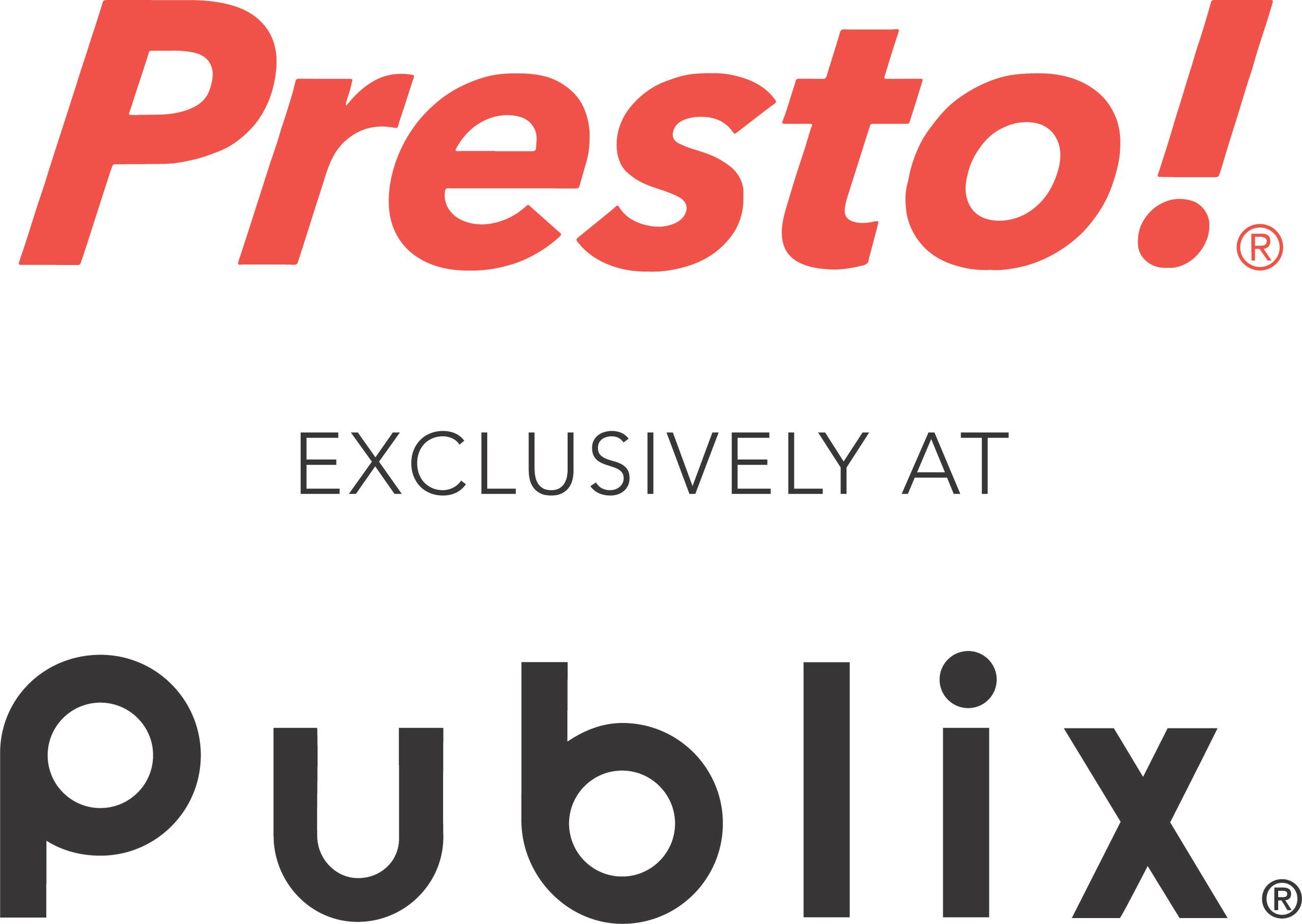 Presto! and Publix logo